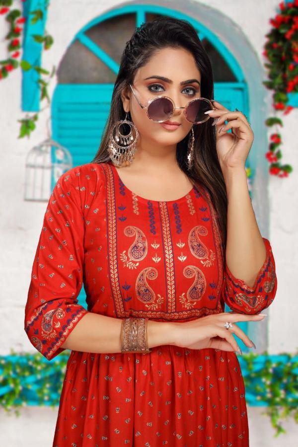  TRENDY SAHIBA VOL.1 Rayon Exclusive Kurti Collection